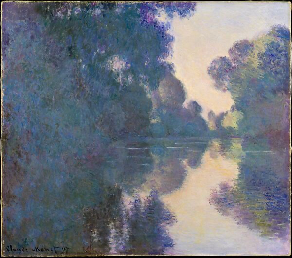 Monet, Morning on the Seine near Giverny