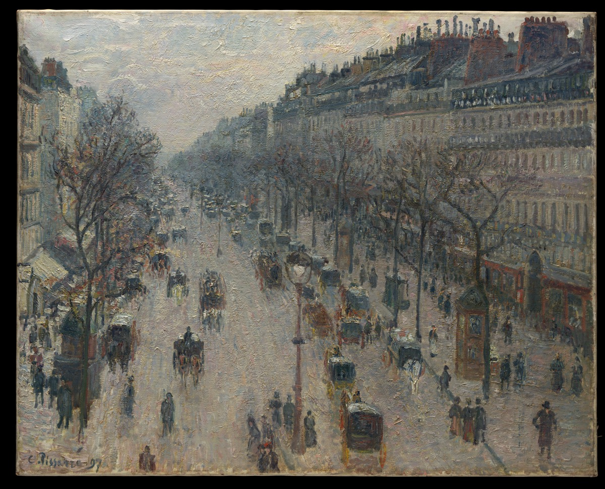 Pissarro, The Boulevard Montmartre